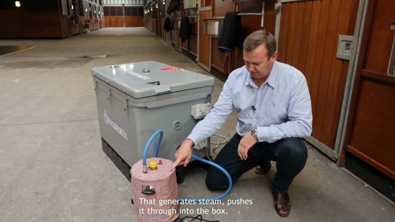 Setting up the SteamFlow Max Hay Steamer