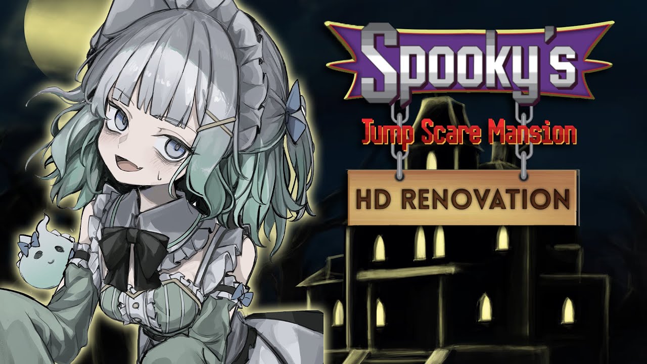 【SPOOKY'S JUMP SCARE MANSION】I ain't afraid of no ghost【Maid Mint Fantome】