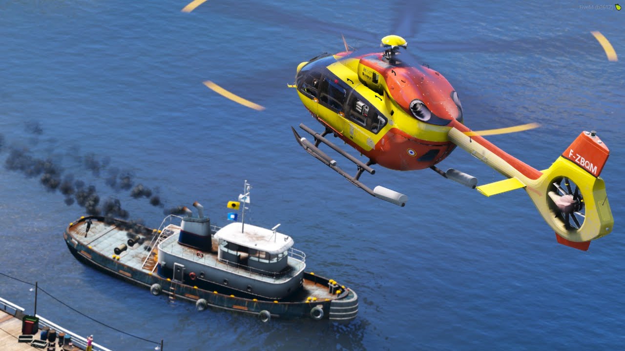 [GTA 5 RP] SAUVETAGE EN MER SUR UN BATEAU EN FEU | SÉRIE ÉTÉ 2023 #06