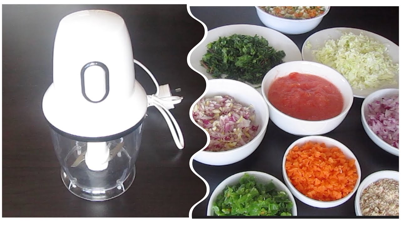 How to use Mini Food Processor | How to use Vegetable Chopper