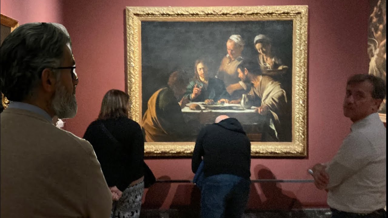 5 minuti con - La cena in Emmaus di Caravaggio #arte #painting #art #history