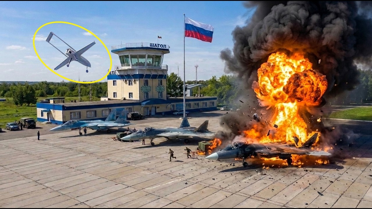 Ukrainian Drones STRIKE an Air Base Deep Inside Russia &mdash; Then THIS Happened...