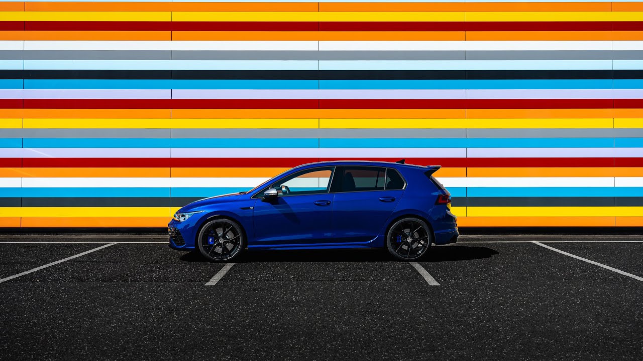 VW Golf 8 R Performance - Rainbow Photo Shoot | POV & Lightroom Editing | Wybi