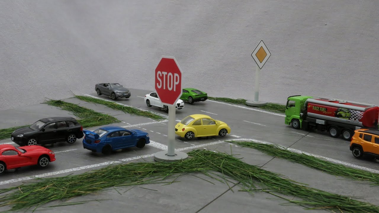 Verhalten am Stop-Schild