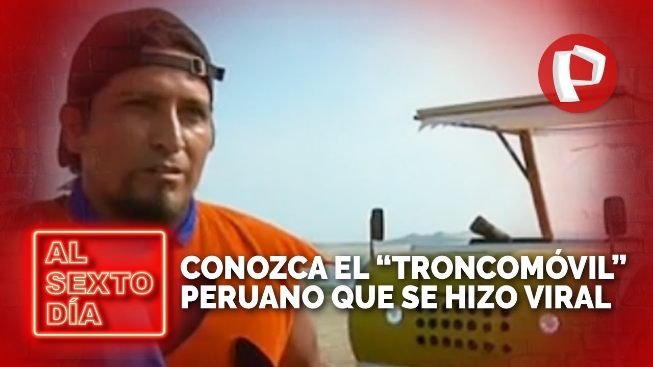 Conozca el &ldquo;Troncom&oacute;vil&rdquo; peruano que se hizo viral