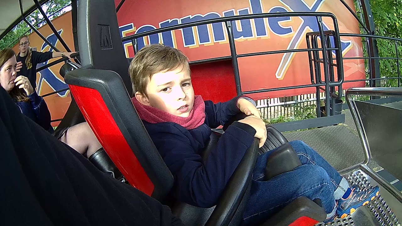 First Looping Roller Coaster Ride, Formule X Drievliet NL