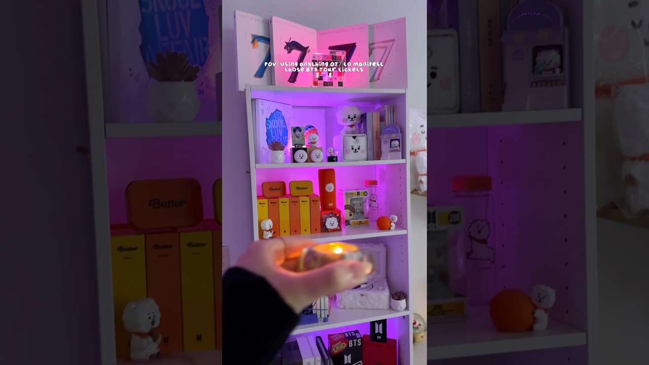 Manifesting this BTS tour tickets 🕯️💜🕯️