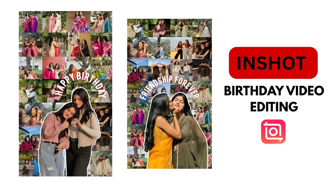 Inshot video editing | How to edit birthday video | Birthday edit | Inshot tutorial #Inshot #edit