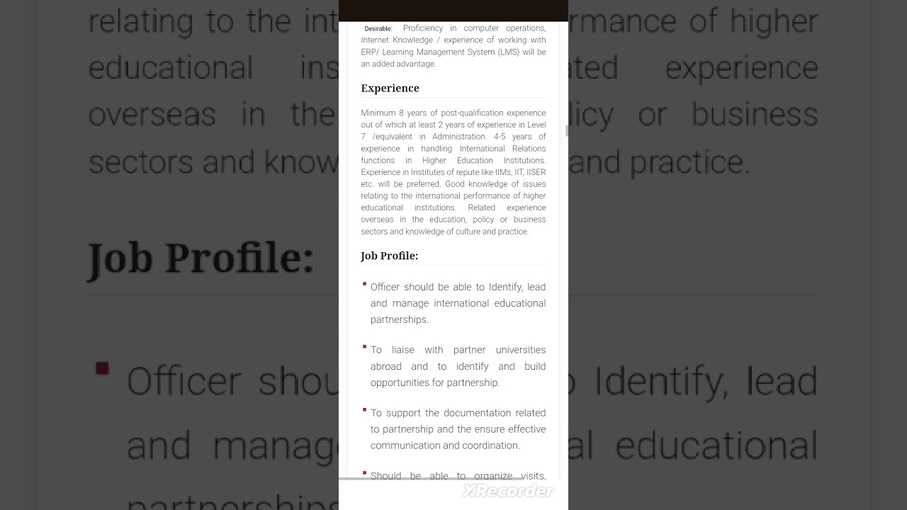 Job Advertisement of Indian Institute of Management Jammu 