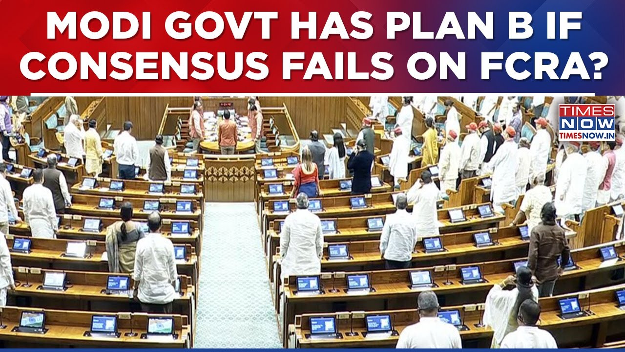 FCRA Bill: Govt Tries To Build Consensus With Congress? Plan B Ready If Rahul's Party Says No?