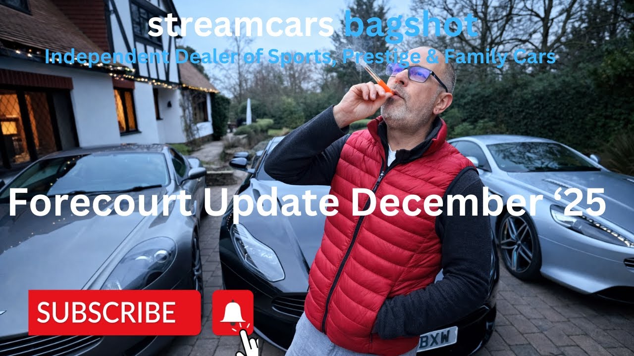 Обновление информации о дилерских центрах Stream Cars за декабрь, а также материалы об Aston Martin.