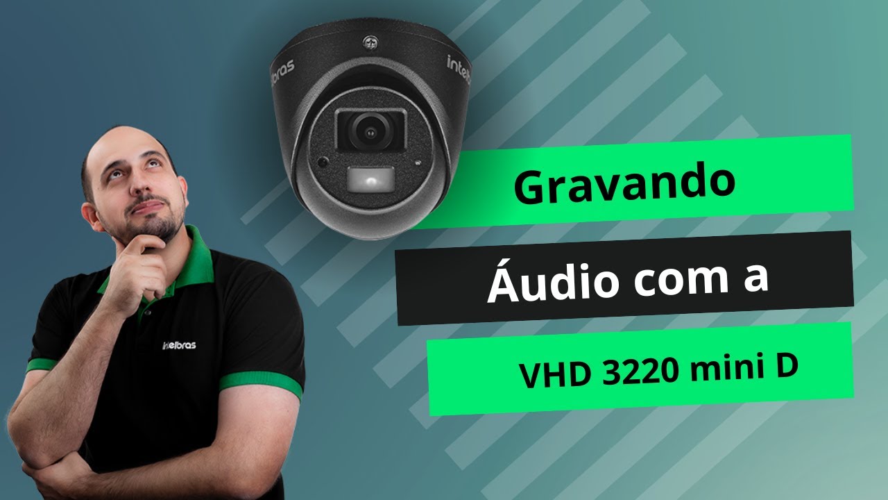 Áudio e vídeo com sinal analógico - VHD 3220 Mini D - Configurando o DVR 