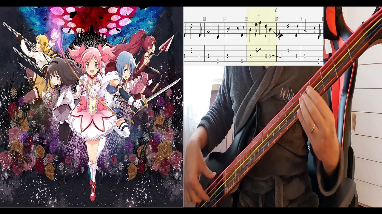 Kalafina - Magia - Bass Cover With Tab