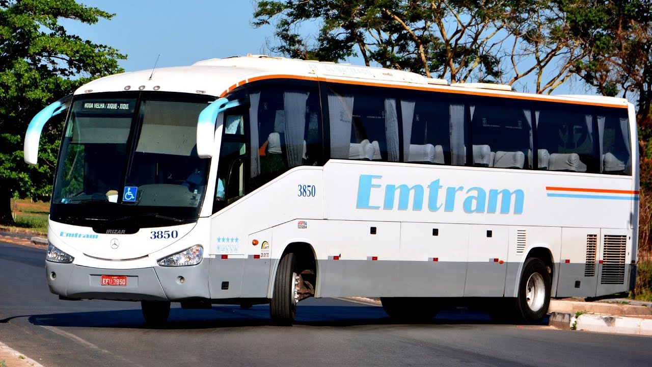 ÔNIBUS PARA A BAHIA NA ÉPOCA DE FERIADO VAI O QUE TEM NA GARAGEM | IRIZAR DA EMTRAM