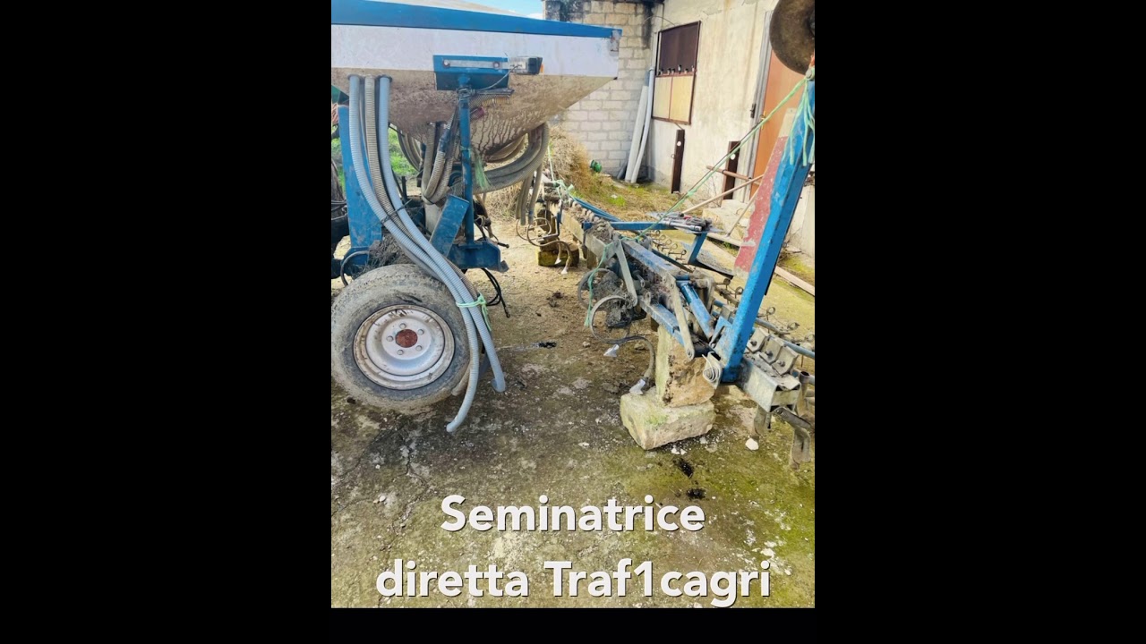 Modifica seminatrice Vertulli da normale a sodo...Traf1cagri