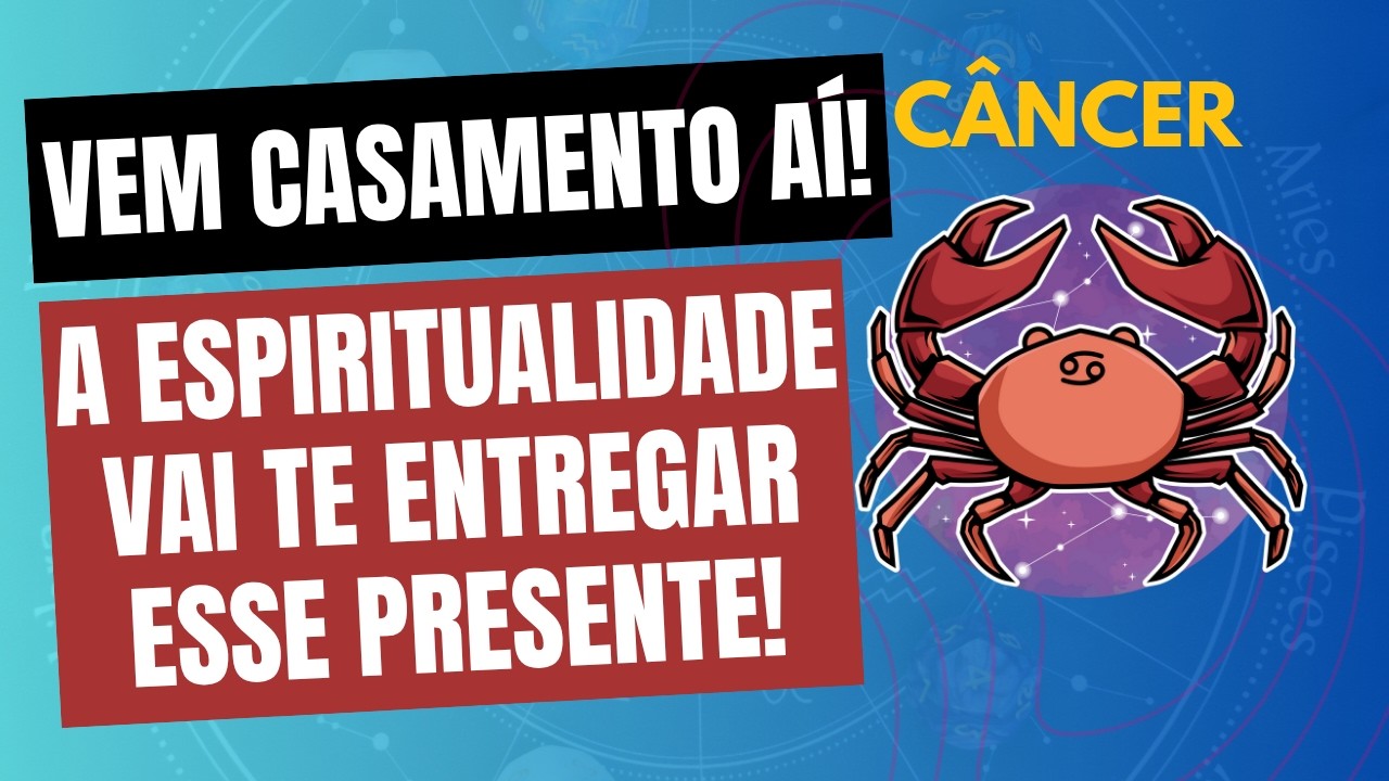 CÂNCER ♋ O FIM DA SOLIDÃO: ESSA PESSOA VAI CHEGAR!