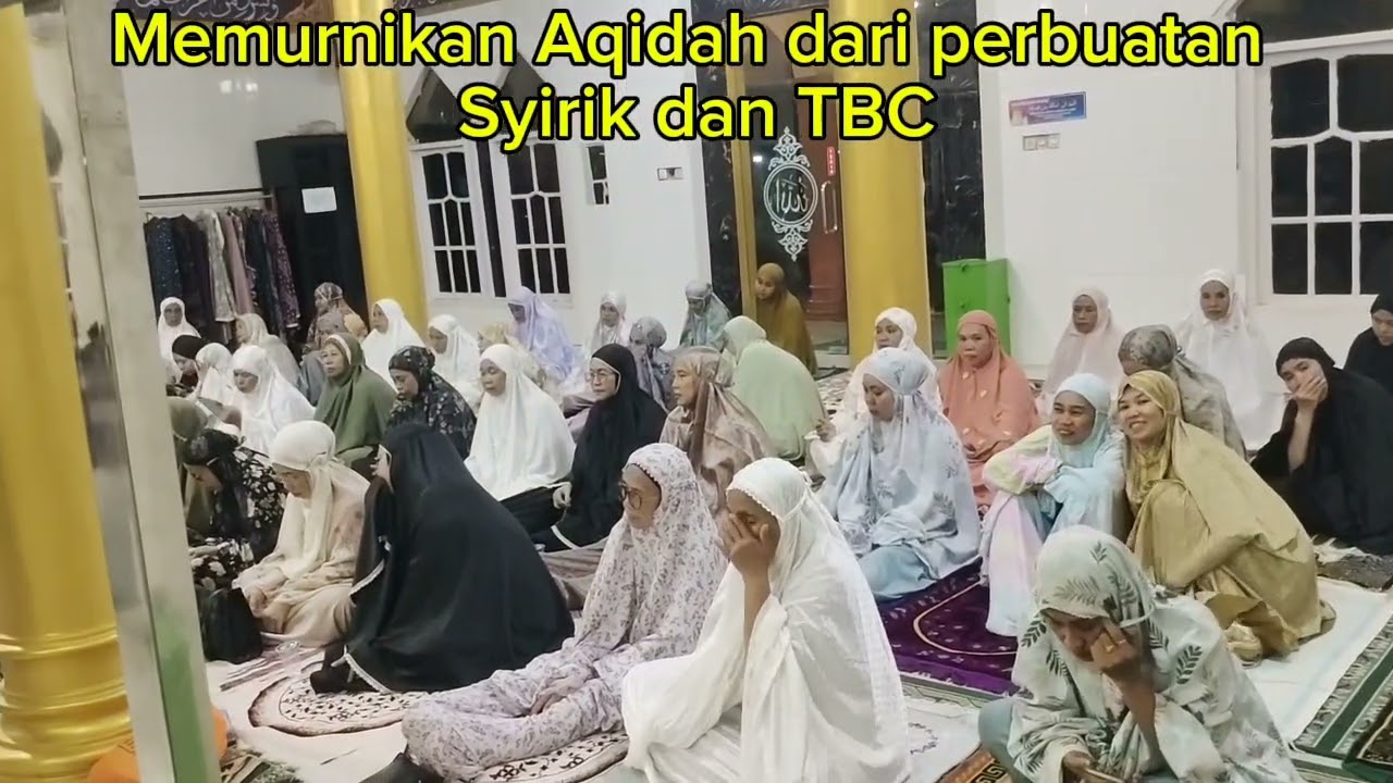 CERAMAH TARWIH SANGAT MENGGUGAH  HATI PENUH HIKMAH DAN PELAJARAN.