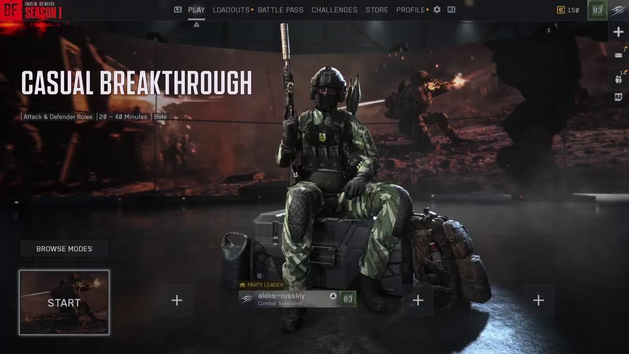 Battlefield 6 мультиплеер PS5