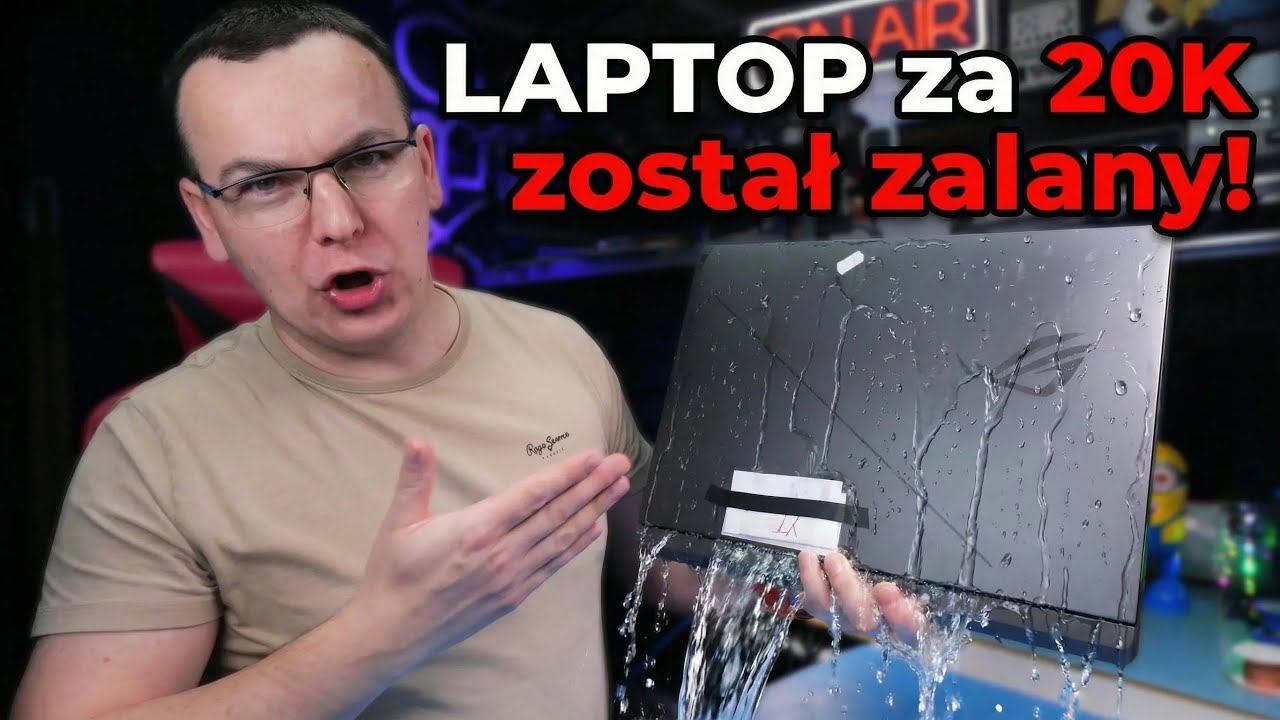 Asus STRIX za 20K ZALANY! Laptop z RTX5080 Kaput☠️