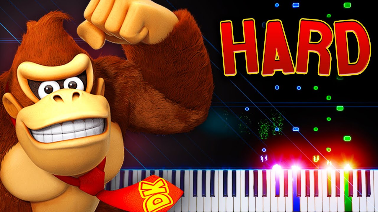 Rodent Ruckus (from Donkey Kong Country Tropical Freeze) - Piano Tutorial