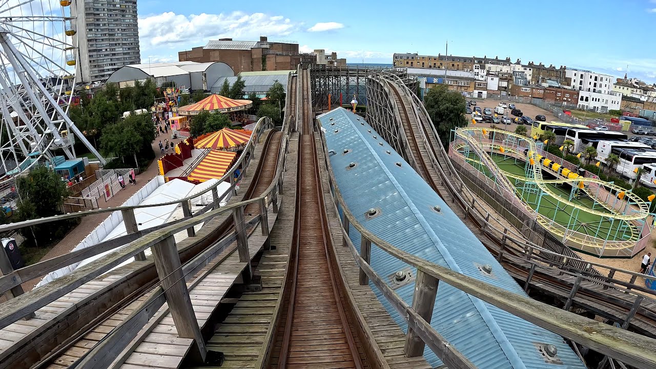 Scenic Railway [4K] Front Seat POV - Dreamland Margate