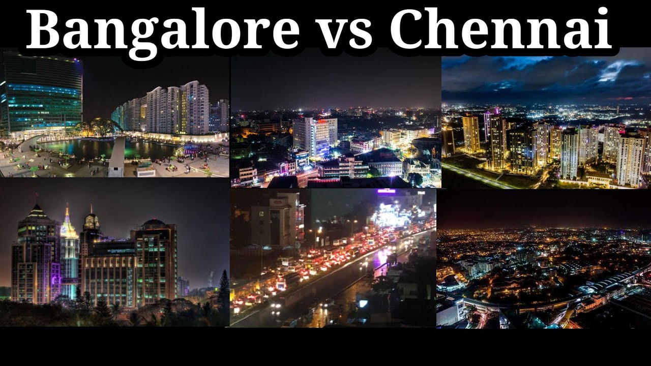Bangalore vs Chennai|Bangalore vs Chennai city comparison|Bangalore smart|Chennai smart city