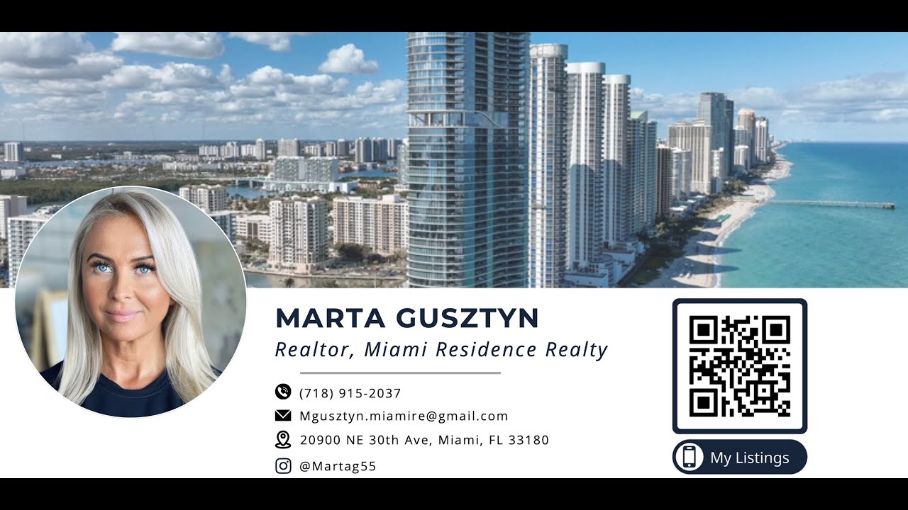 Ritz Carlton Residence 1004  -- 15800 Collins Ave. Sunny  Isles Beach, Florida