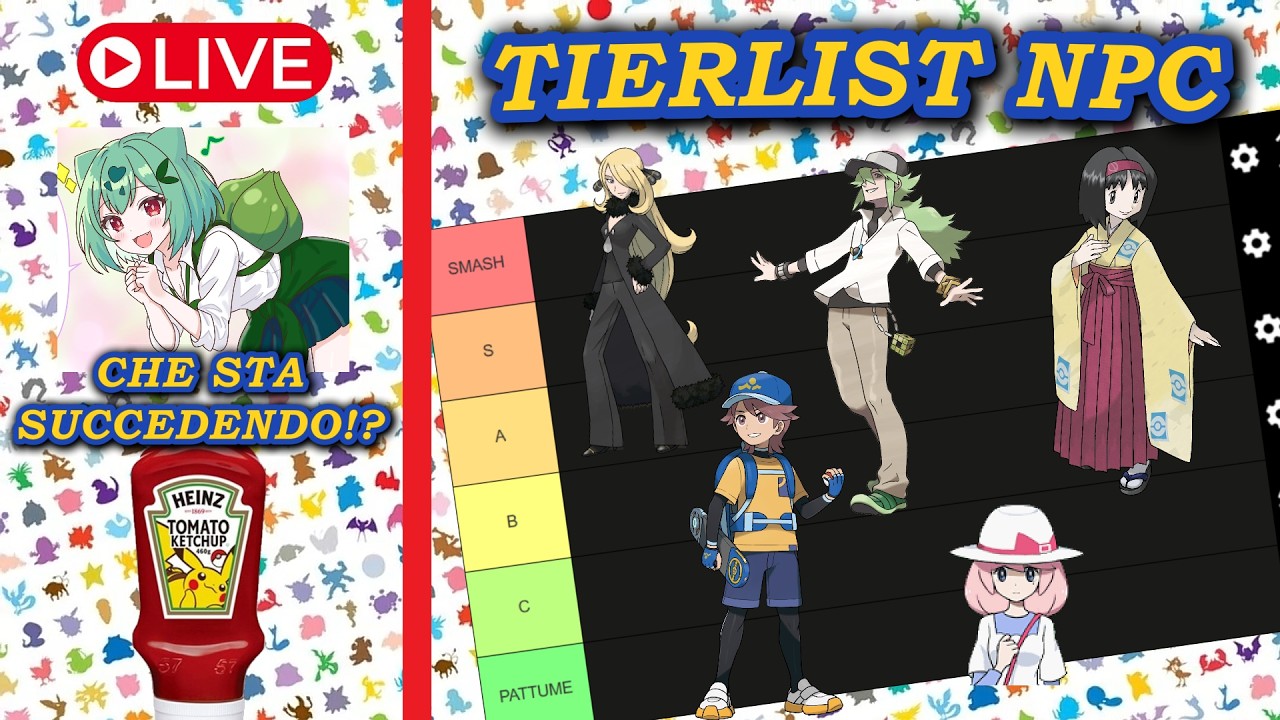 [TALK] Tierlist NPC di Pokémon (E discorsi seri sui Designer)