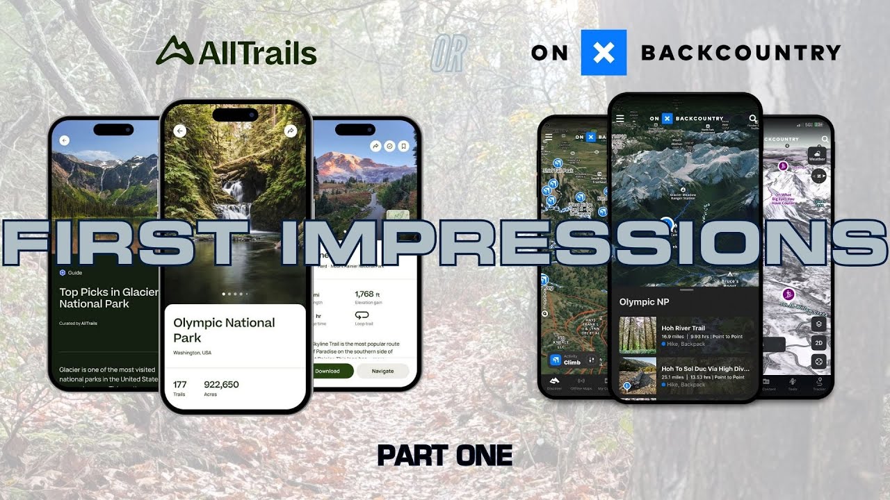 OnX Backcountry or AllTrails?