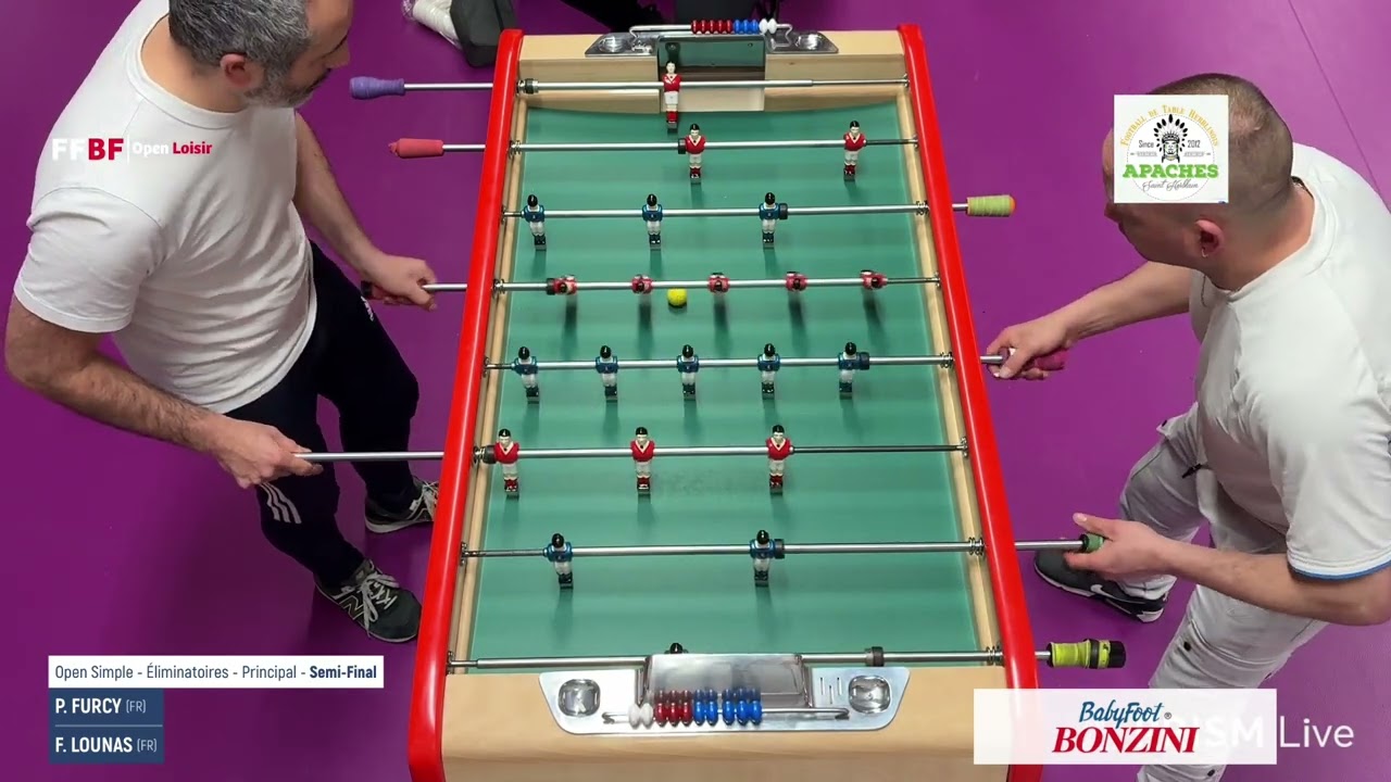 P. Furcy vs F. Lounas - Open Simple - Demi-Finale - FFBF Open Loisir de Saint Herblain - Classic