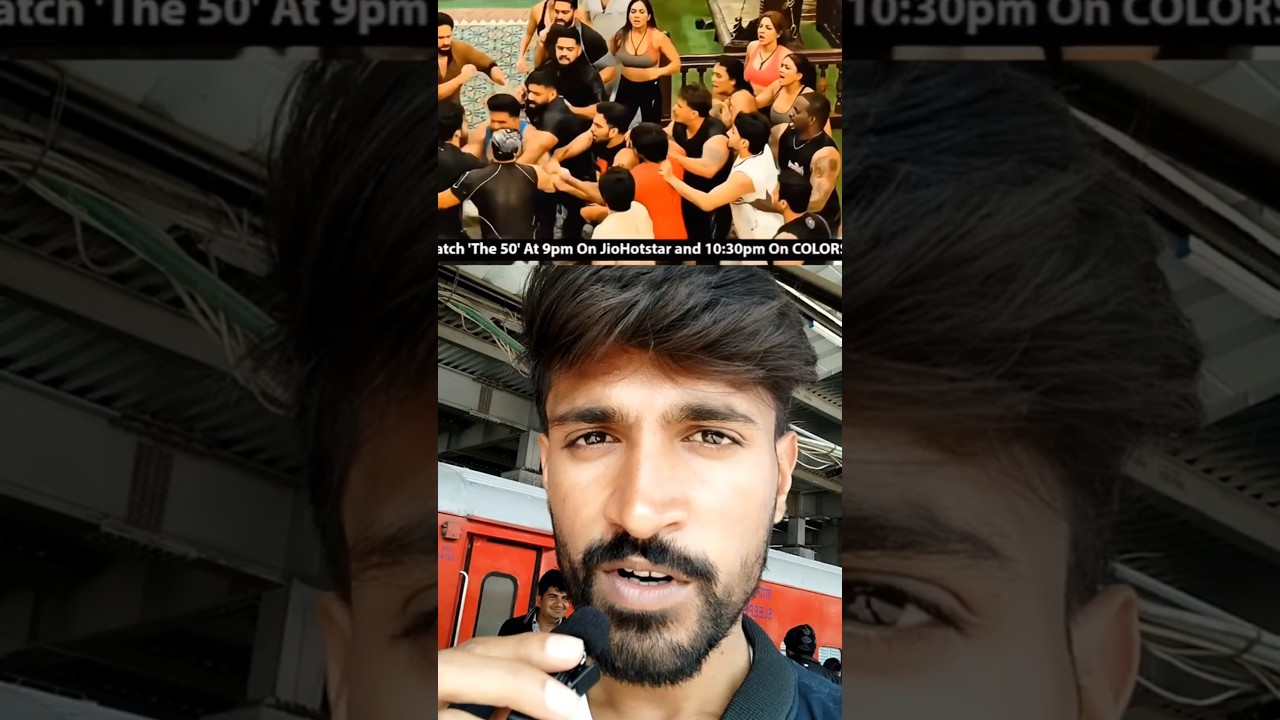 the 50 reality show fight | elvish archit or siwet k bich jagda 