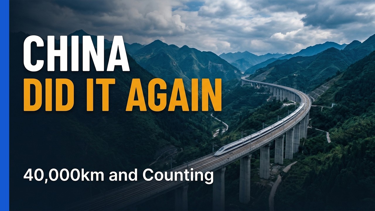 China’s NEW 350 km/h High-Speed Rail Will Change Everything