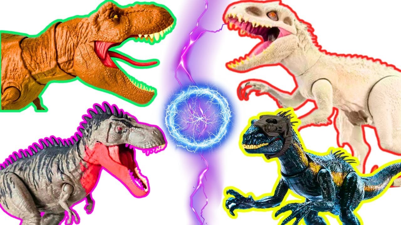 🦖Huge Jurassic World ScanCode Collection 📲 | T-Rex, Stegosaurus, Tylosaurus, Megaraptor & More!
