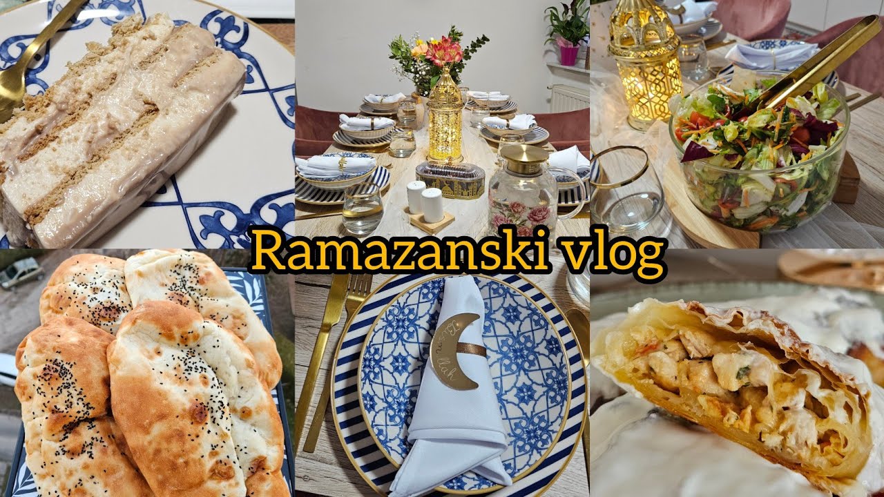 Priprema iftara za moje prijateljice | Štrudlice od piletine