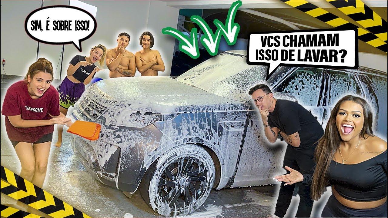 QUEM LAVA MELHOR O CARRO !!!