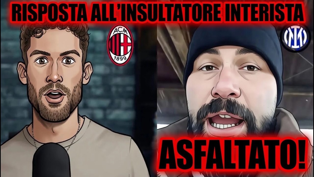 Lorenzo Da I Numeri CI HA OFFESO IN MODO SCHIFOSO! Risposta da Milanista Vero alla Cricca Interista