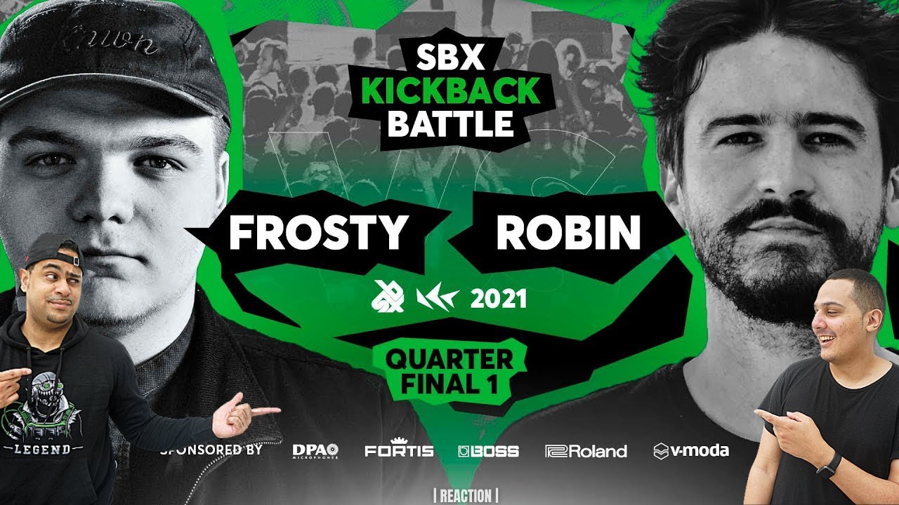 Frosty vs Robin | Quarterfinal 1 | SBX KBB21: Loopstation Edition | REACTION
