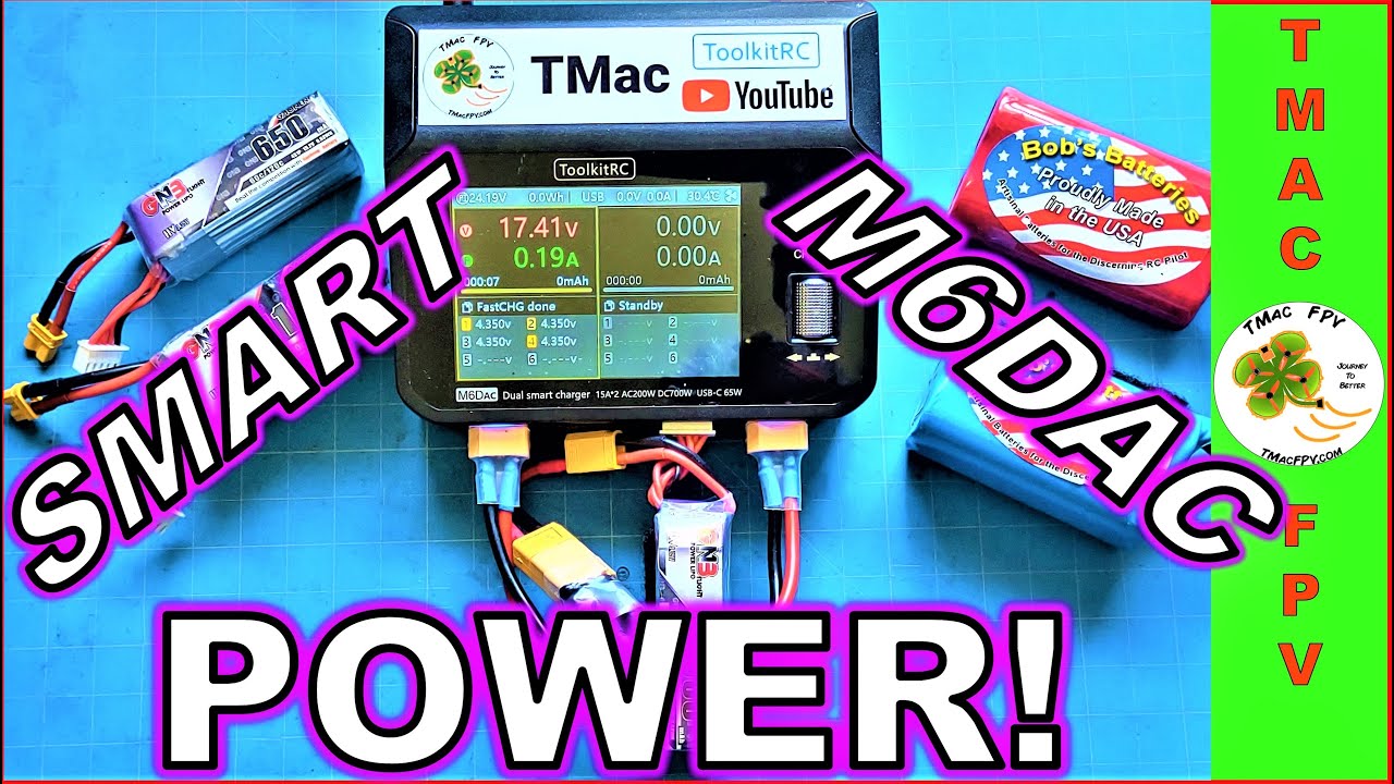 High Quality RC Lipo Battery Charger (TOOLKITRC M6DAC!)