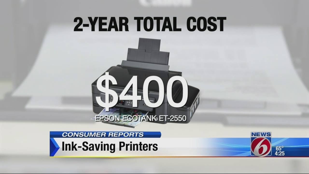 Ink saving printers