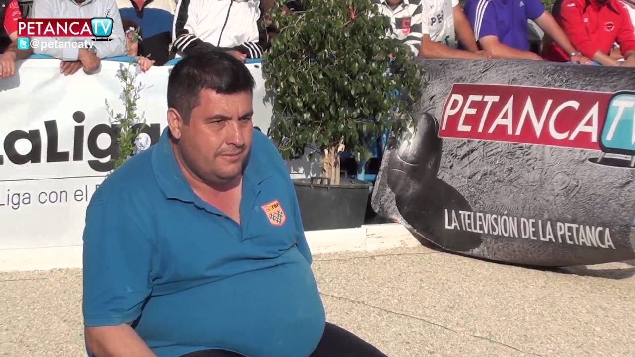 Petanca Cpto España Individual 2016 Galindo (Fed Balear) - Pirolo (Fed Valenciana)