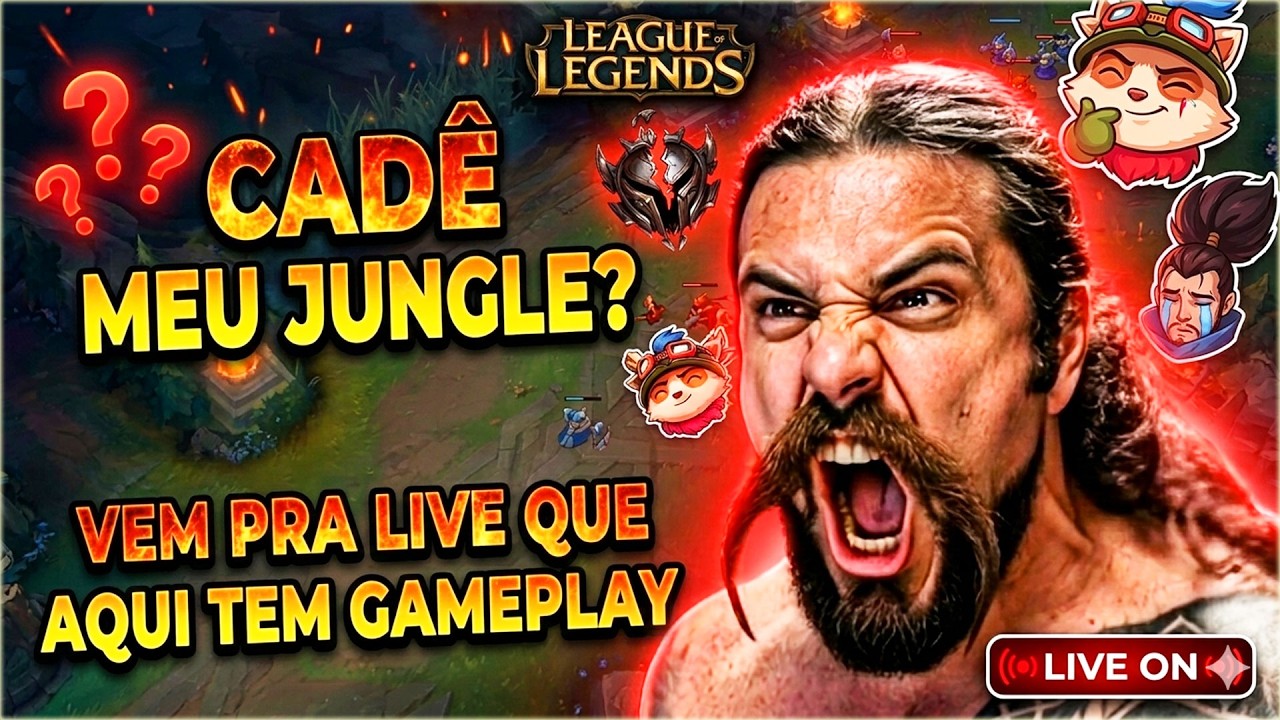 LOLZIN ELO MESTRE JOGANDO NA PAZ E SEM TILTAR