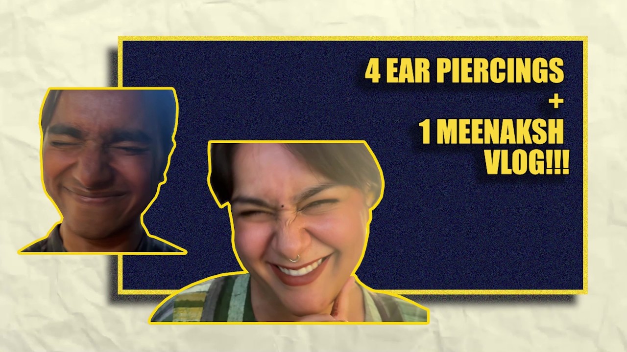 I got 4 EAR PIERCINGS TOGETHER | VLOG