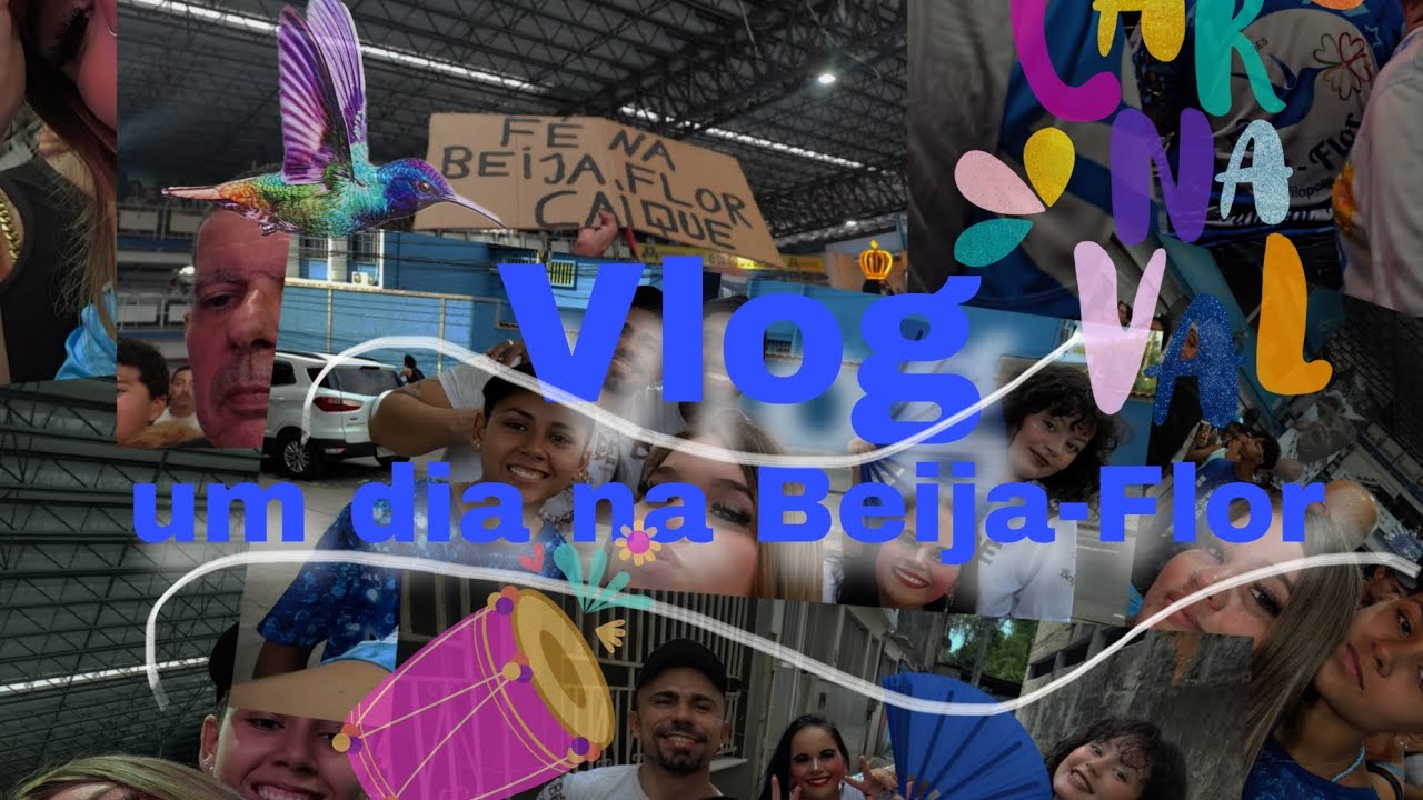 Vlog- Apuração Beija flor 🎭💙🪄