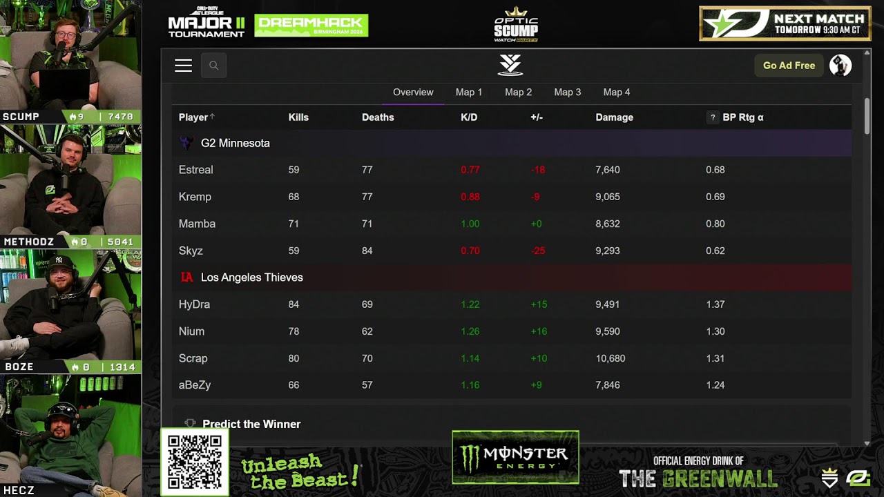 🔴LIVE - CDL WATCH PARTY OpTic TEXAS vs G2 MINNESOTA | CDL MAJOR 2 DAY 2