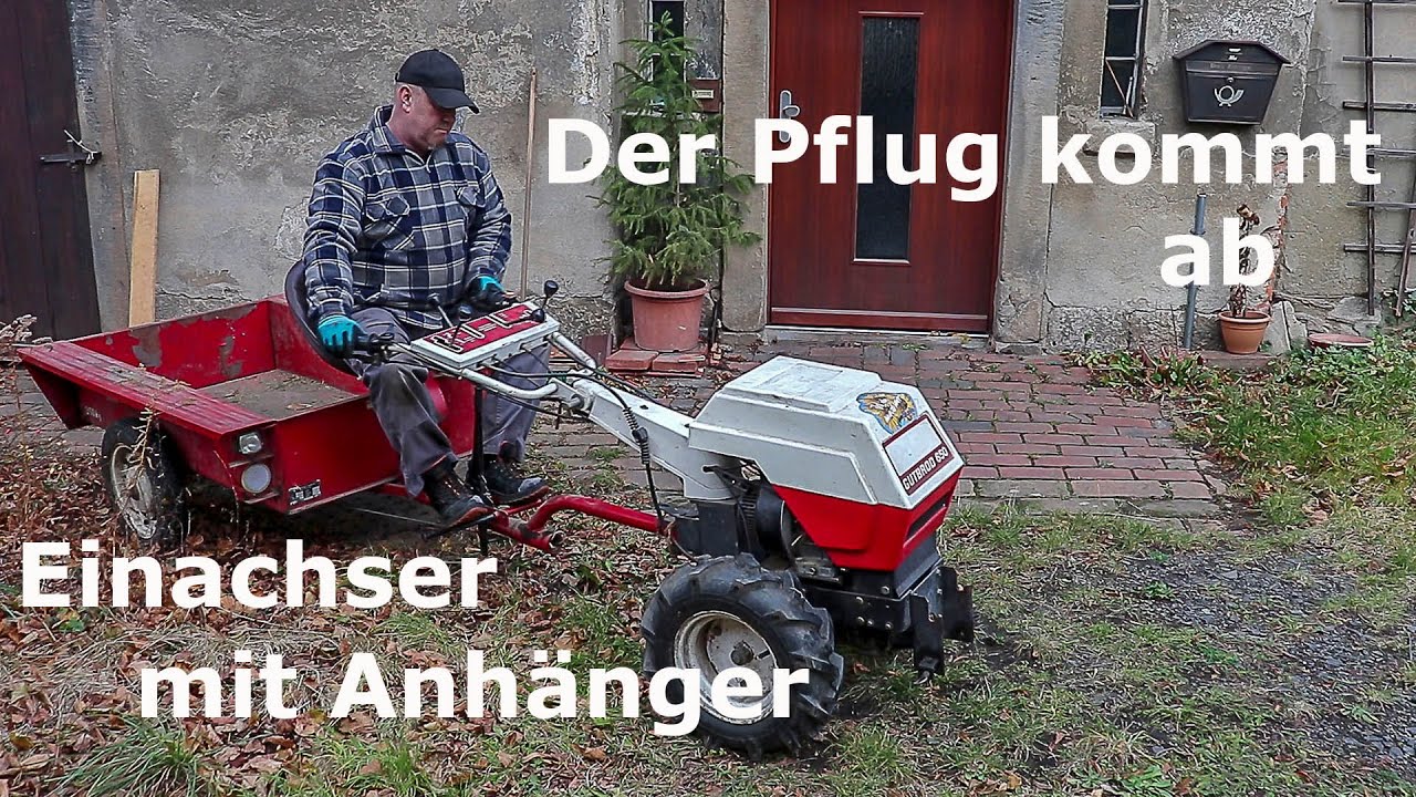 Einachser wieder im Einsatz