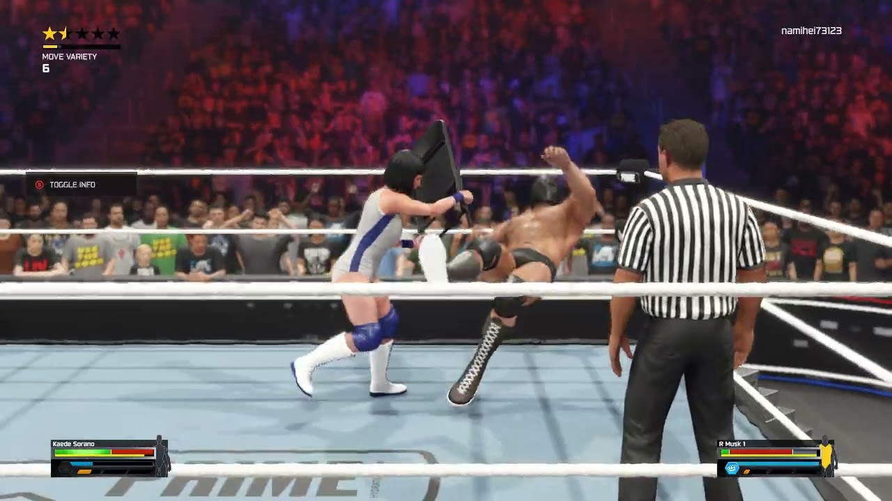 WWE2K25 ミックスファイト