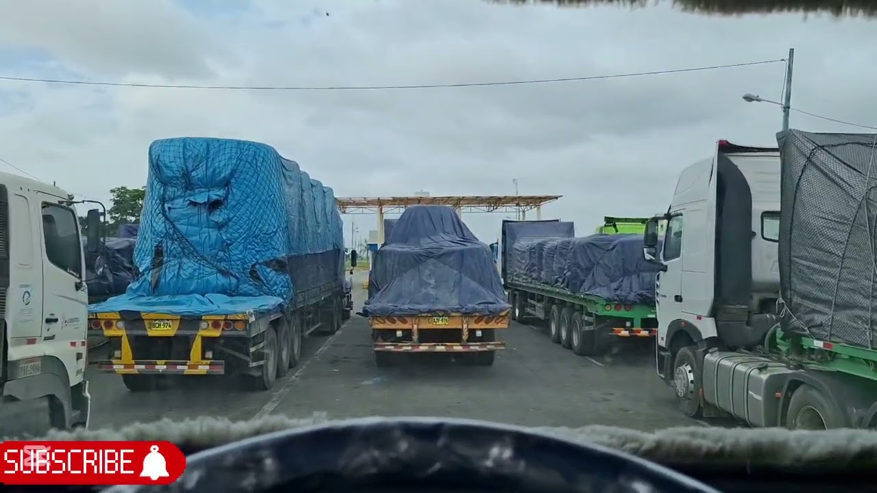 Cruce de frontera Perú.   , Ecuador