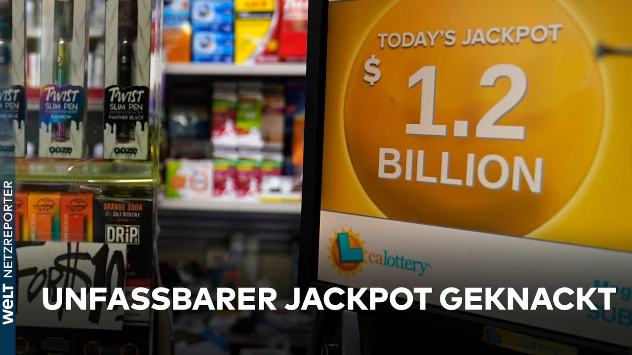 USA: Unfassbarer Lottogewinn! Drittgr&ouml;&szlig;ter Jackpot der US-Geschichte geknackt I DIE GUTE NACHRICHT