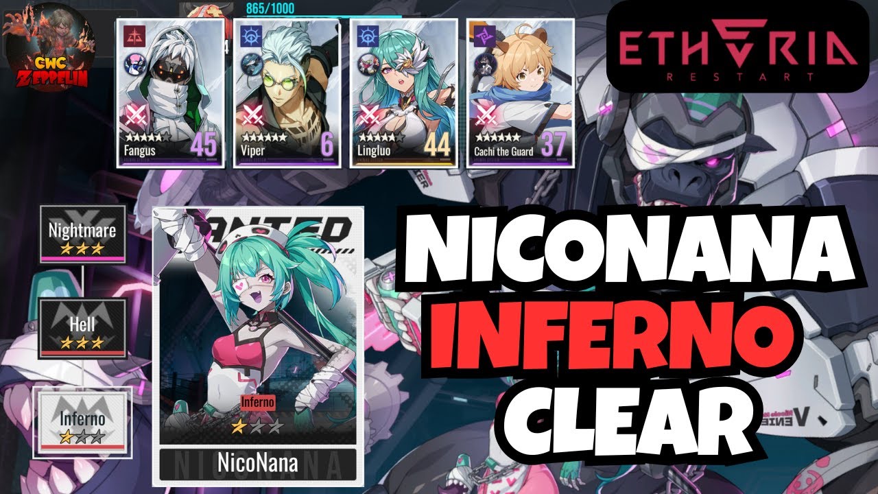 Etheria: Restart - NicoNana Inferno Clear