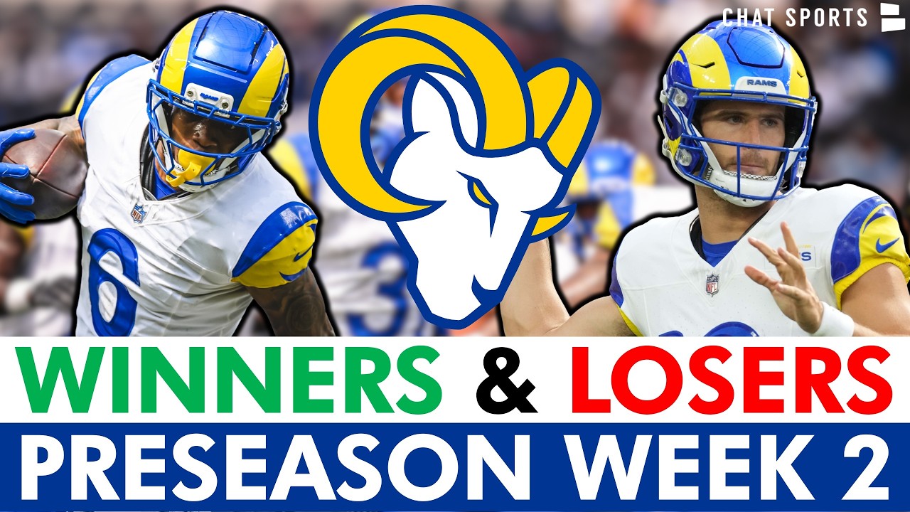 Rams Preseason Week 2 WINNERS & LOSERS vs. Saints Ft. Stetson Bennett IV & Wesley Bailey
